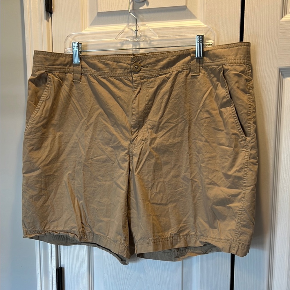 Tan Lightweight Casual Shorts